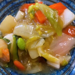 海老と野菜たっぷりの八宝菜♪